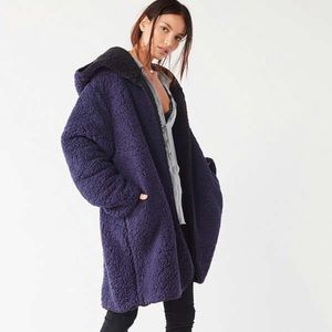 Silence & Noise Magnolia Reversible Coat (UO)